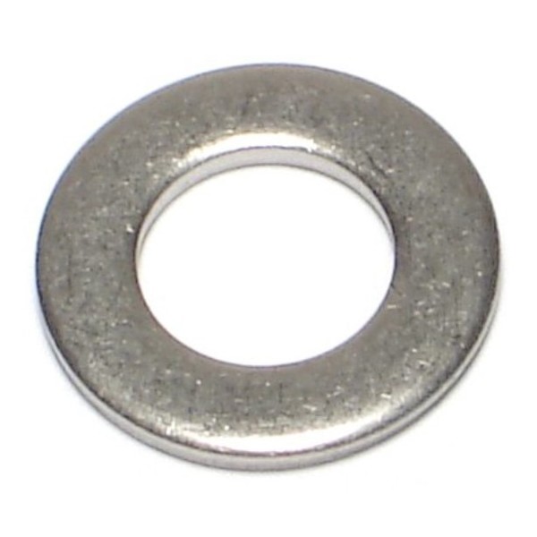 Midwest Fastener Flat Washer, Fits Bolt Size M10 , 18-8 Stainless Steel 20 PK 38946